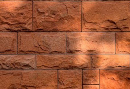 Cement - Brown Brick Wall