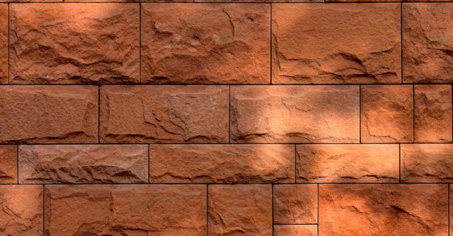 Cement - Brown Brick Wall