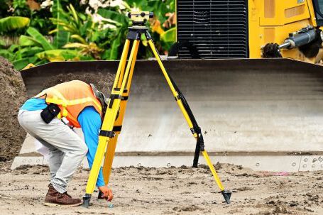 Bulldozer - A Man Surveying the Area