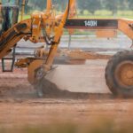 Earthmoving - yellow and black heavy equipment