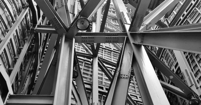 Construction Industry - Grayscale Photography of Scafoldings