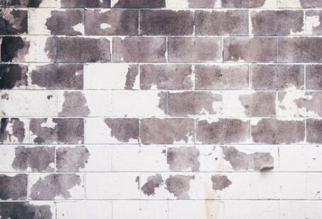 Cement - White and Gray Concrete Brick Wall