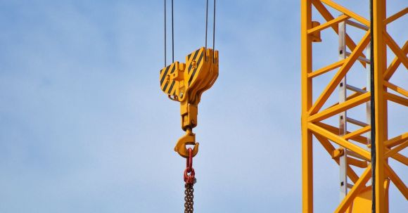 Construction Machinery - Yellow Crane
