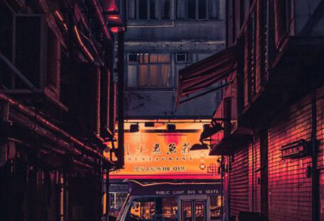 Industrial Hoist - Urban Photo of an Alley
