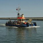 Industrial Hoist - Free stock photo of barge, boat, harbor
