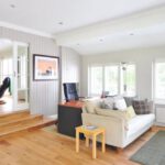 Construction - White Couch Near Black Mat