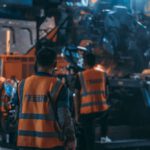 Safety Construction Vest - Workers Constructing a Road
